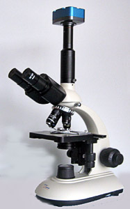 B200T Trinocular Microscope with Achromat Objectives